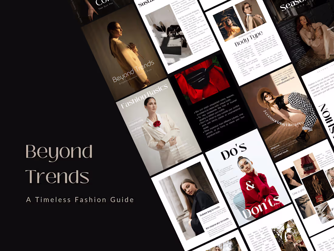 Cover image for Beyond Trends - A Fashion Guide