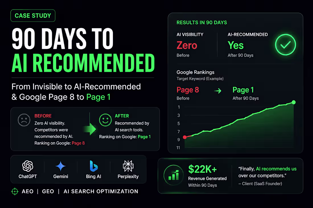 Cover image for AI Search Visibility & Optimization Package