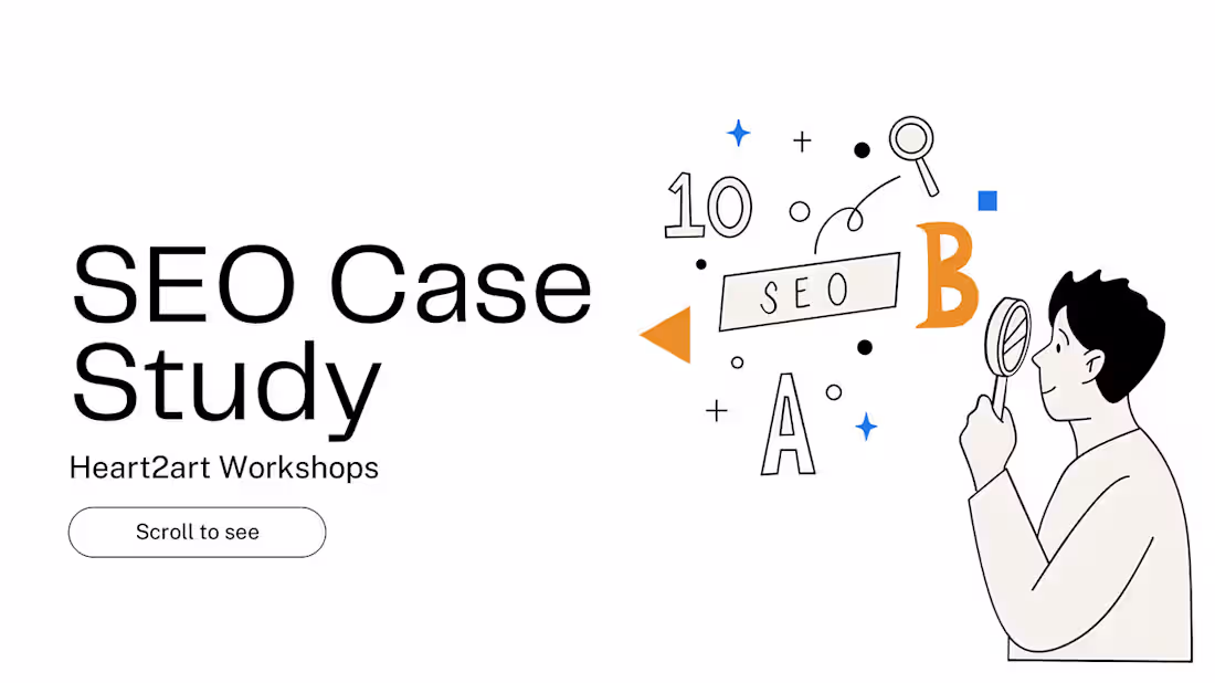Cover image for Case Study: Increased Organic Traffic by 300% 