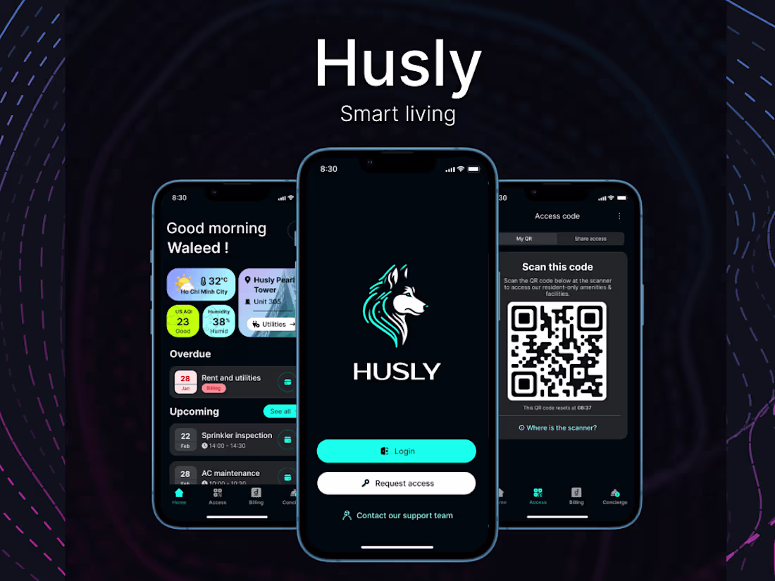 Cover image for Husly- Smart living