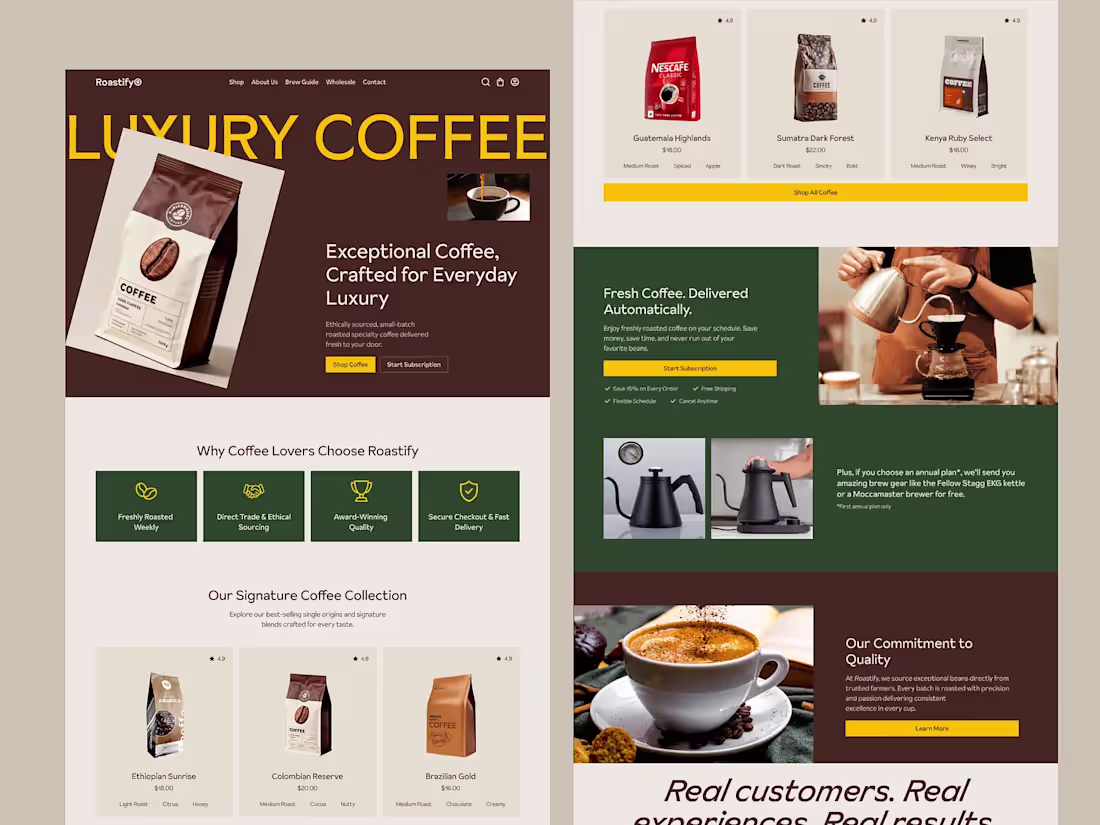 Cover image for A premium Shopify eCommerce website