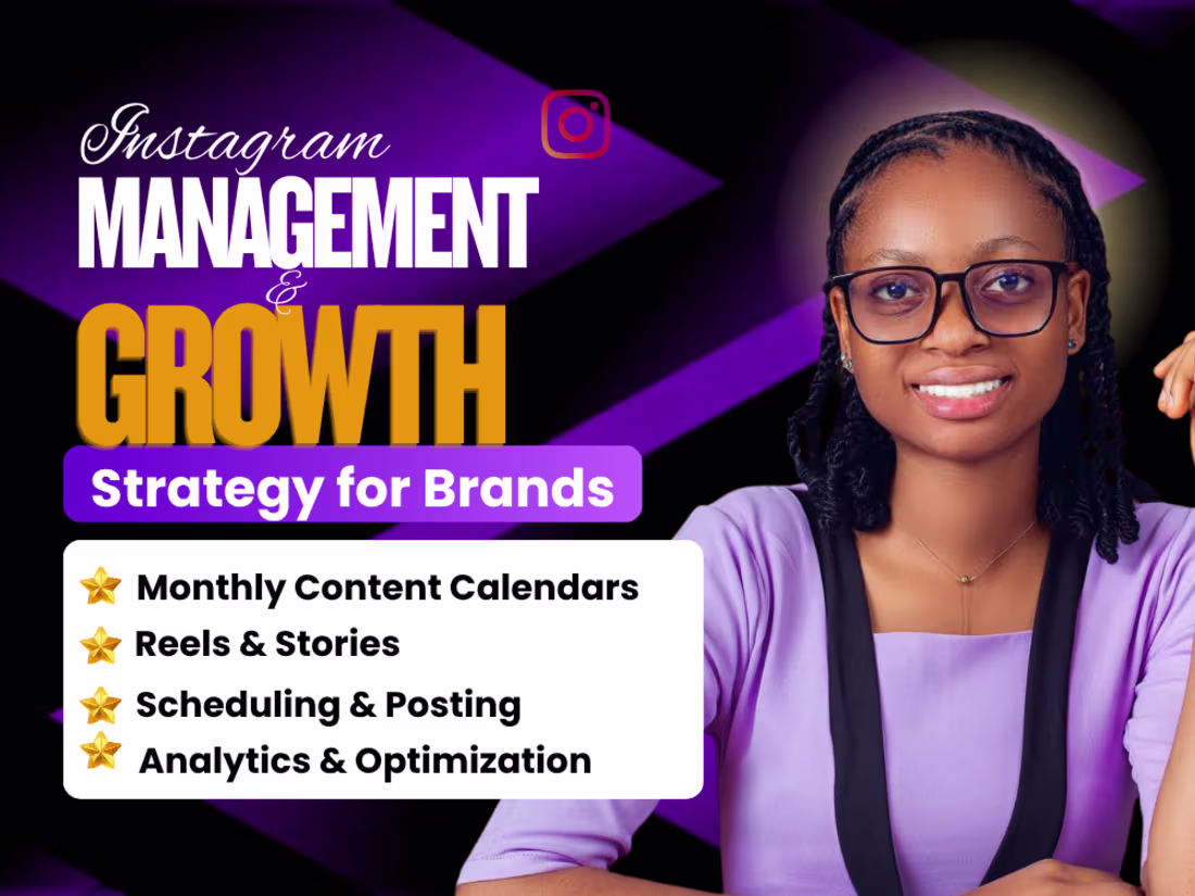 Cover image for Instagram Management & Growth Strategy for Brands