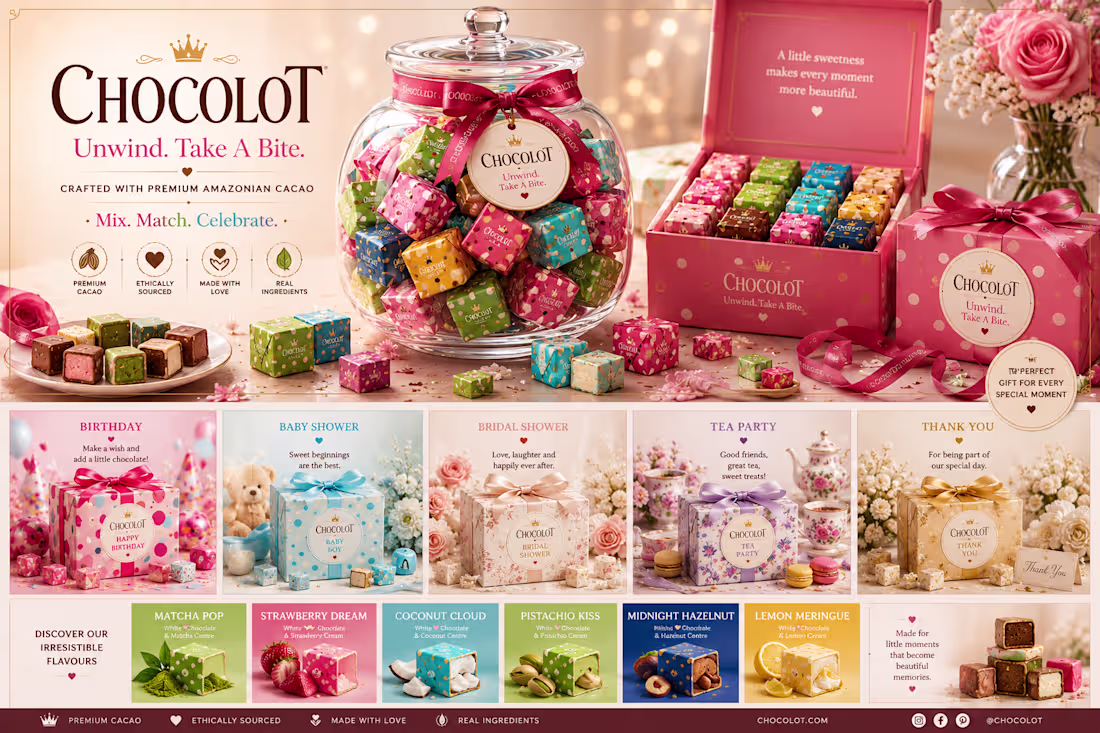Cover image for ChocoLot — Full Brand Concept.