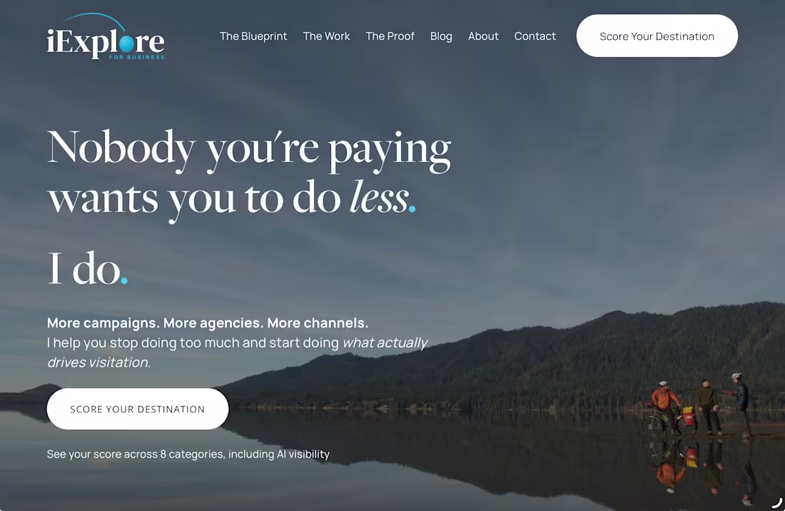Cover image for Iexplore for business website