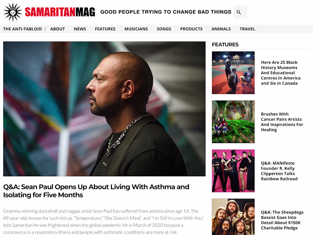 Cover image for Multi-phase Drupal engagement on samaritanmag.com