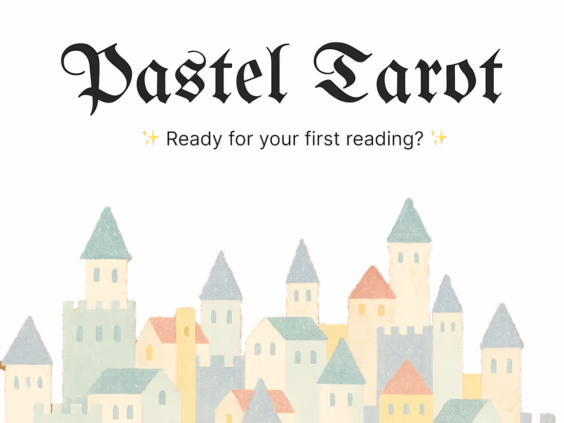 Cover image for Pastel Tarot App