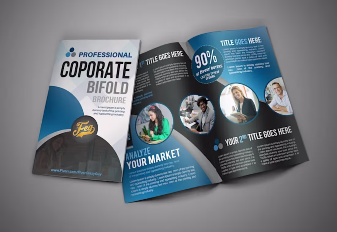 Cover image for I will design a flyer, bifold, trifold, brochure, poster 