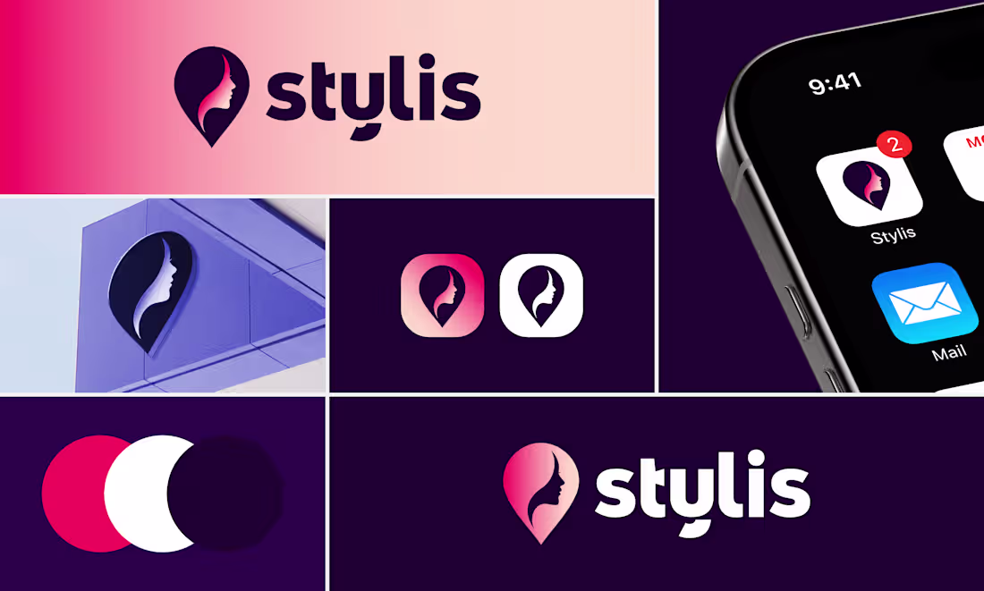 Cover image for Stylis Brand Identity & App Logo Design