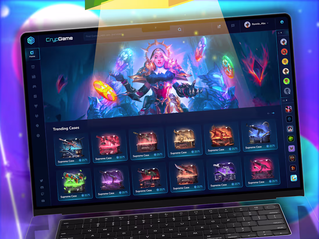 Cover image for CrypGame — Case Opening Gaming