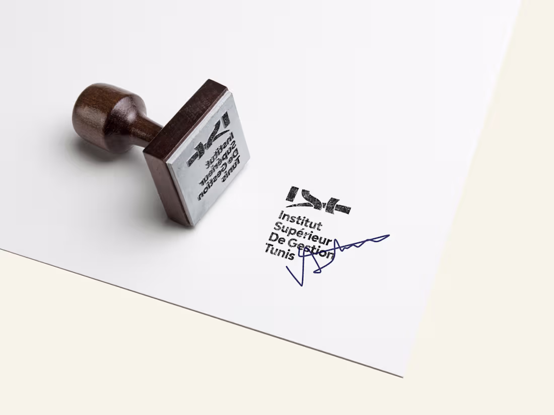 Cover image for ISG Tunis · Brand Identity