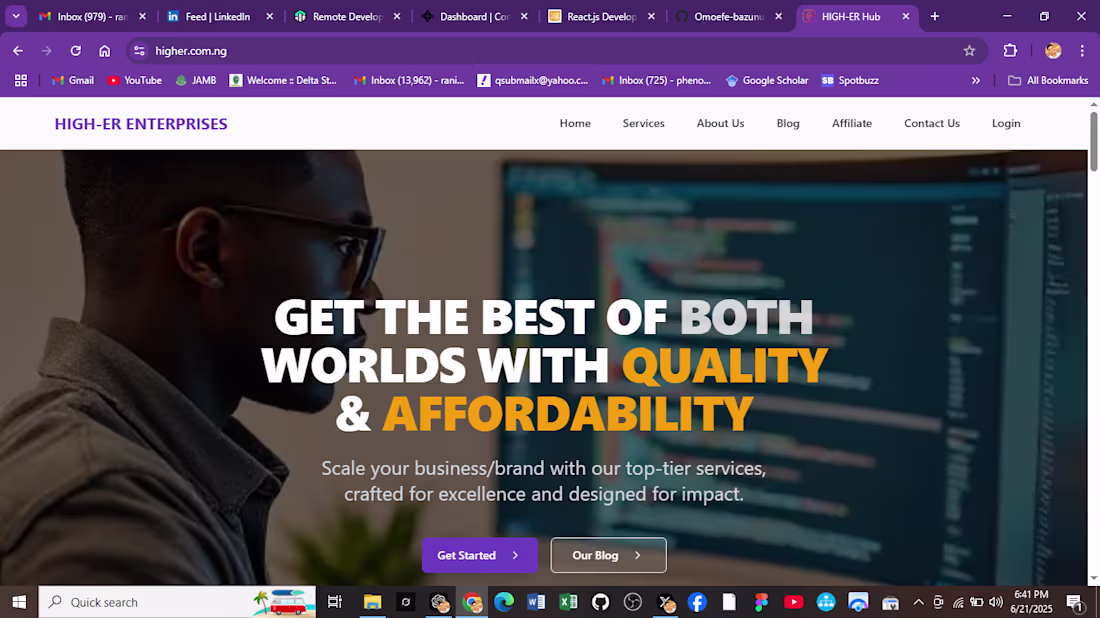 Cover image for Business Website