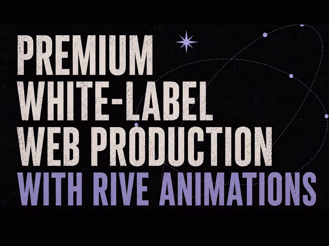 Cover image for Premium White-Label Web Production — Under Your Brand