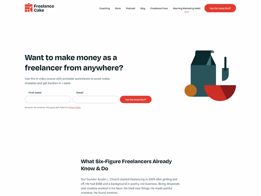 Cover image for Freelance Cake