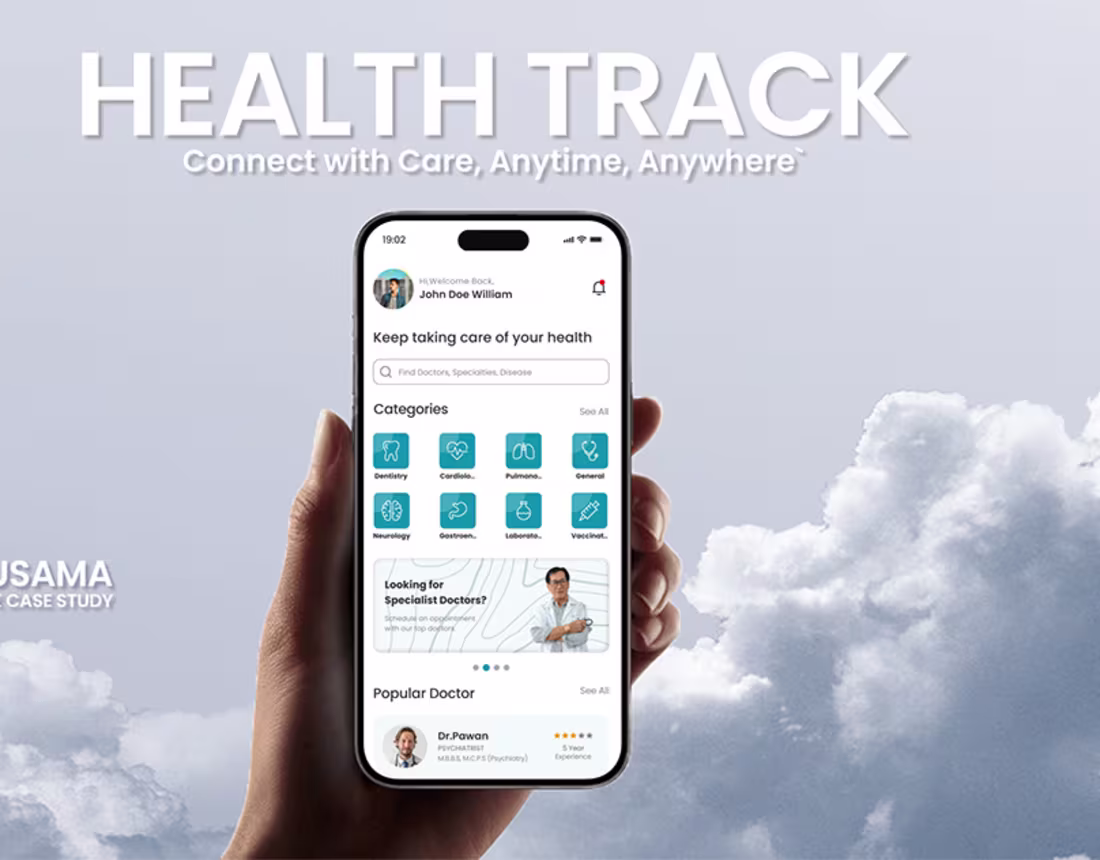 Cover image for Health Track Case Study