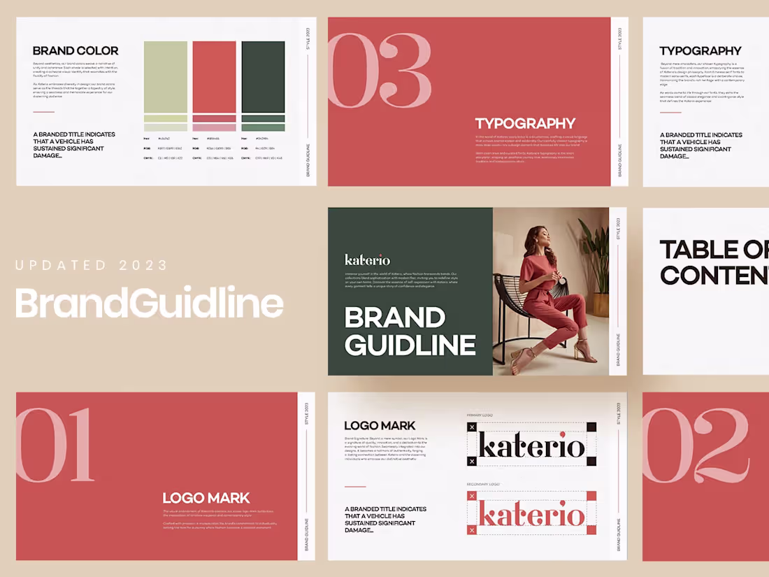Cover image for Complete 𝐁𝐫𝐚𝐧𝐝𝐢𝐧𝐠 𝐊𝐢𝐭 | Logo Colors & Visual Identity