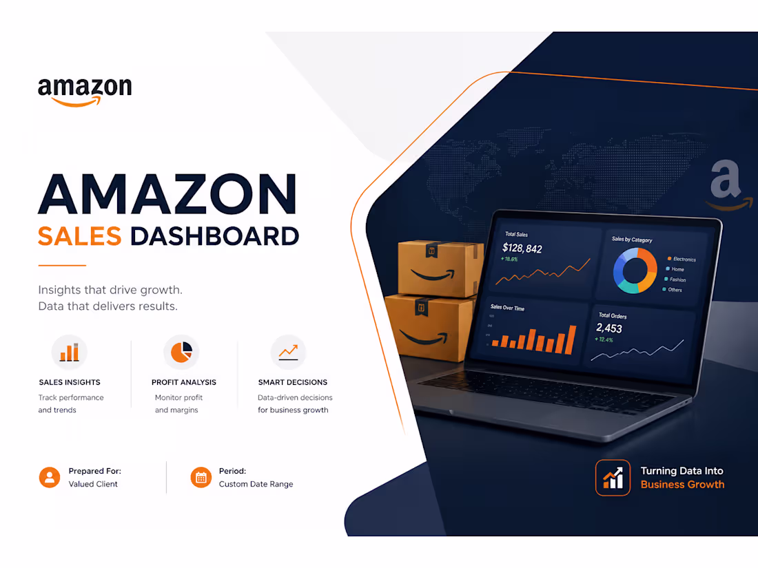 Cover image for Built an interactive sales dashboard