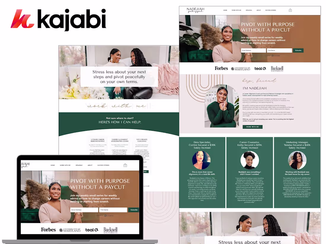 Cover image for Kajabi Online Course Website Design & Marketing Funnel Build