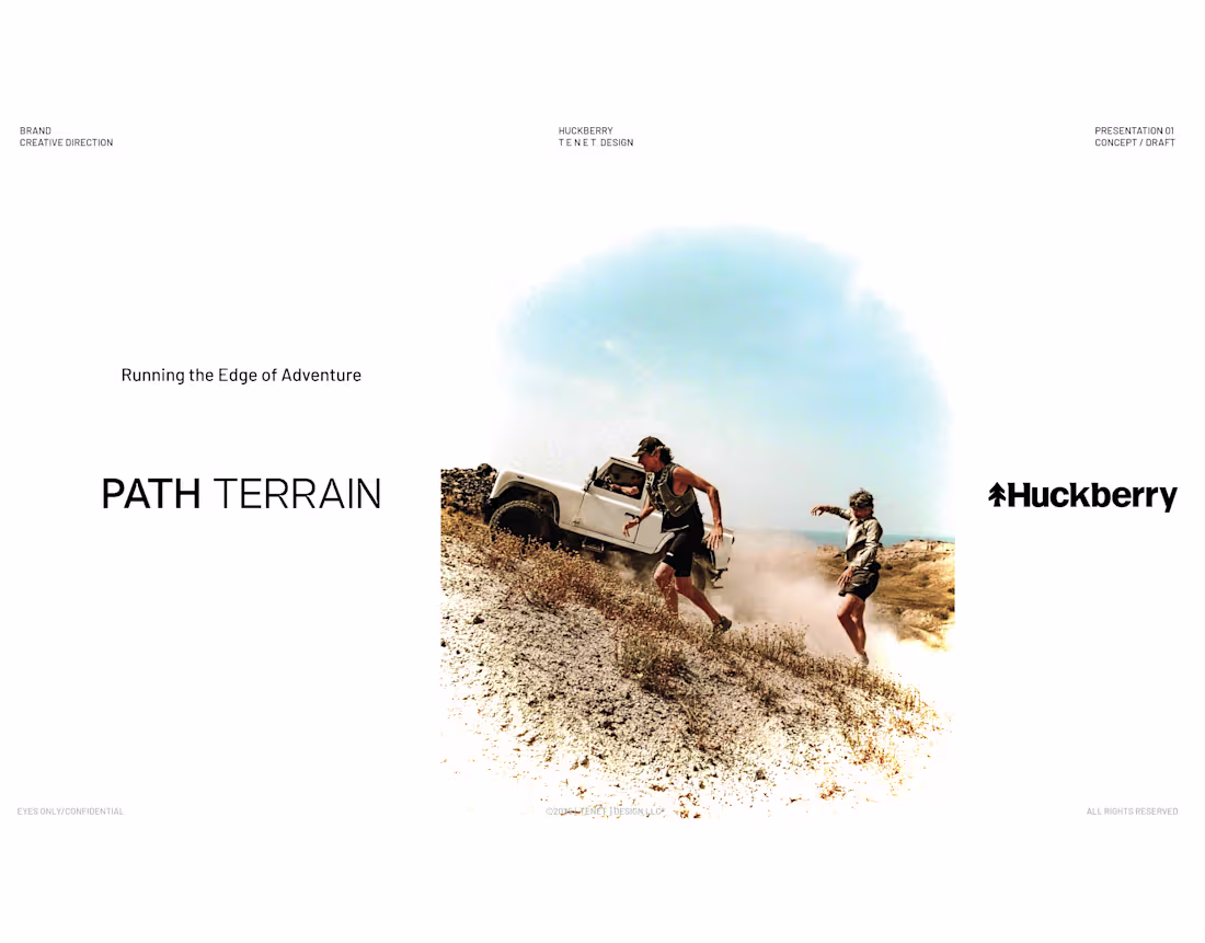 Cover image for PATH_TERRAIN / Huckberry_concept