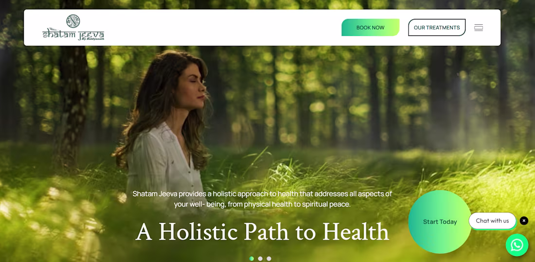 Cover image for Meditation Camp Website 
