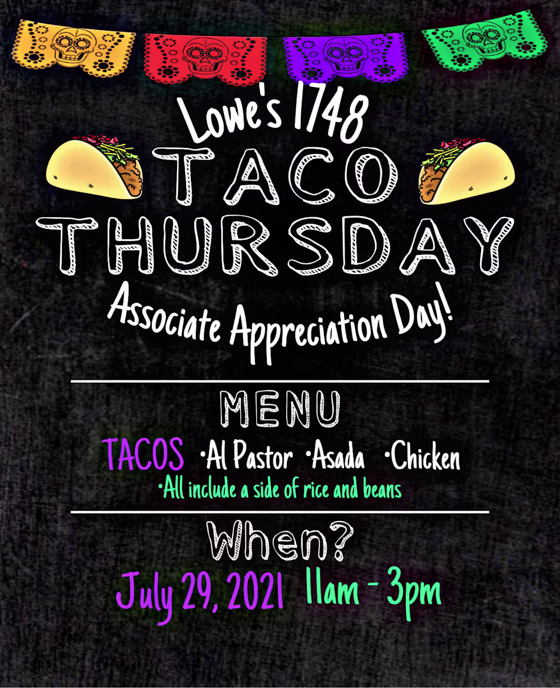 Cover image for Lowe’s Taco Thursday