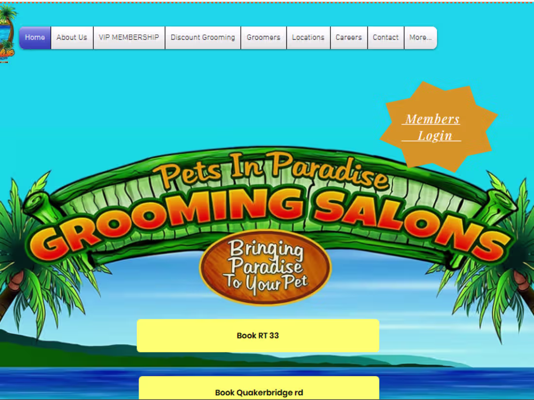 Cover image for Dog Groomer | Pets in Paradise | United States