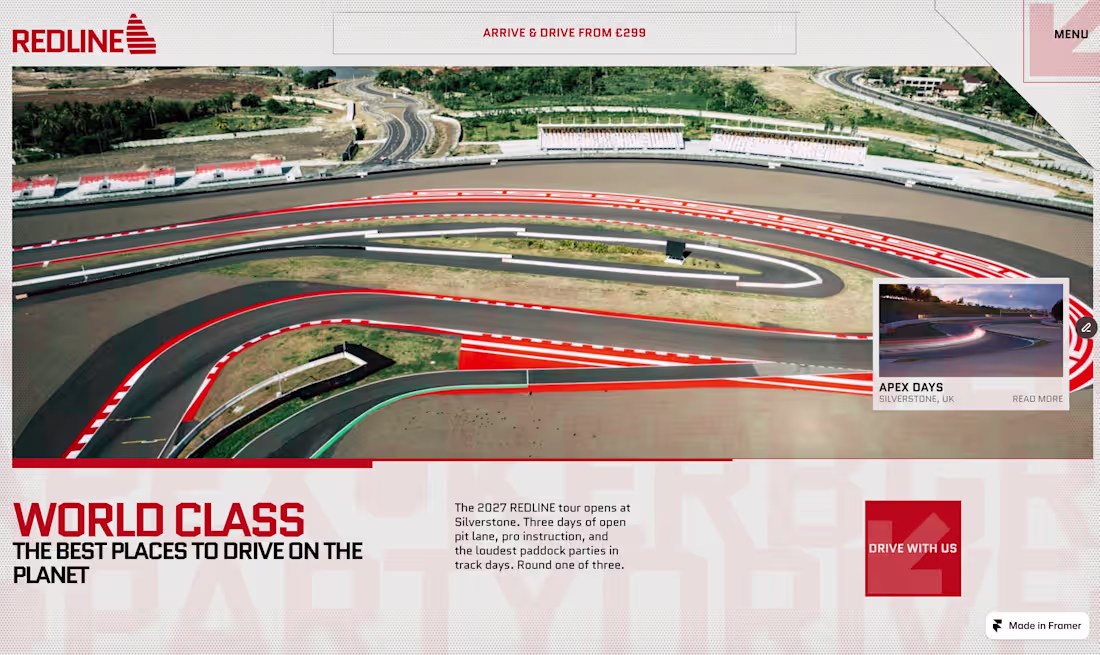 Cover image for Building a sports/event website template