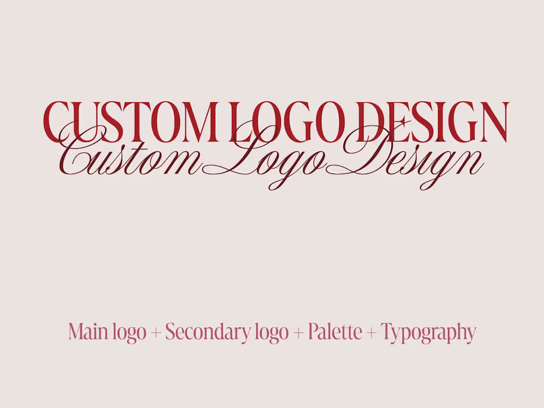 Cover image for I'll design a logo that reflects the essence of your brand.