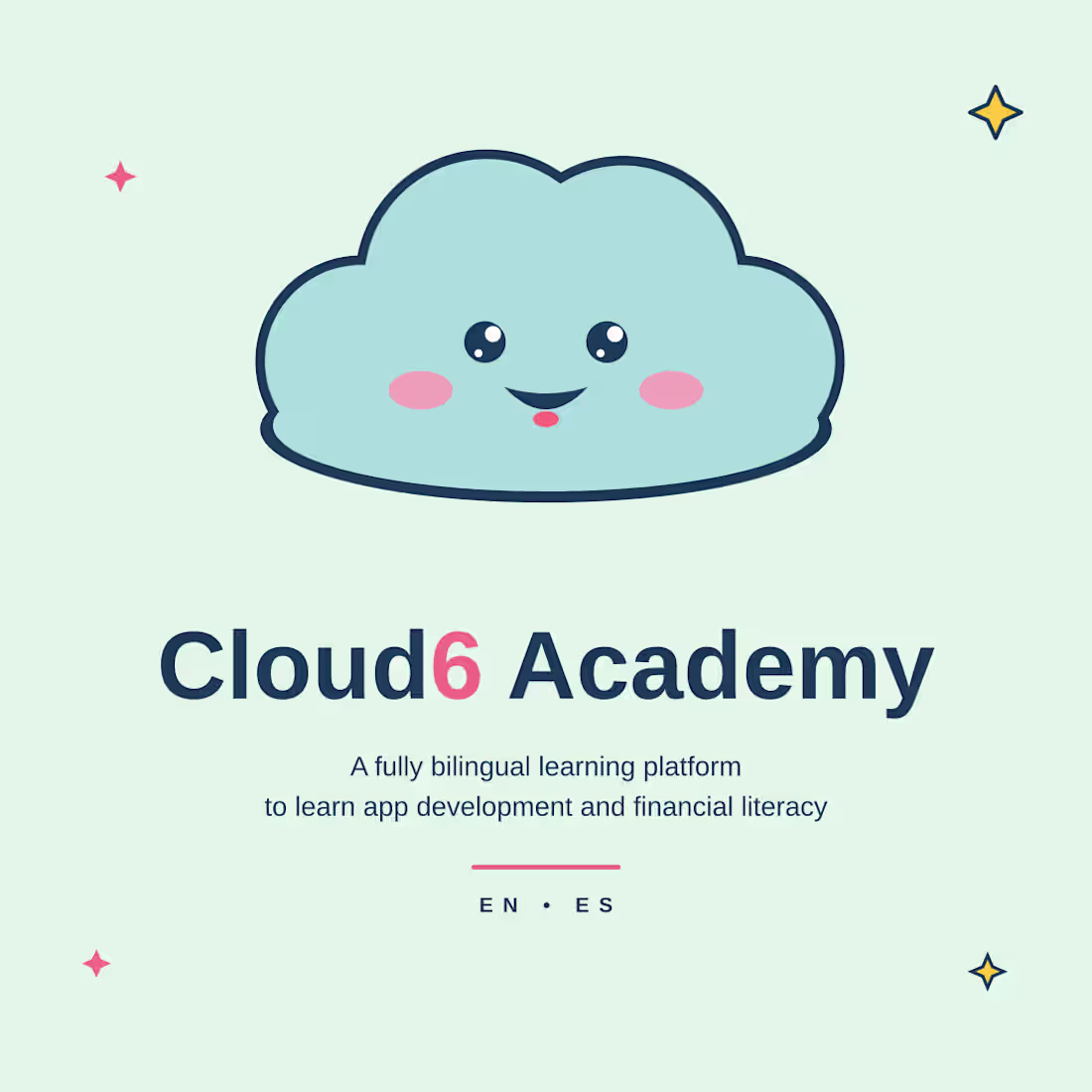 Cover image for Cloud6 Academy
Bilingual (English/Spanish) K-12 learning