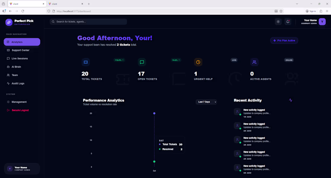 Cover image for 🔥🔥🔥 SaaS Admin Dashboard