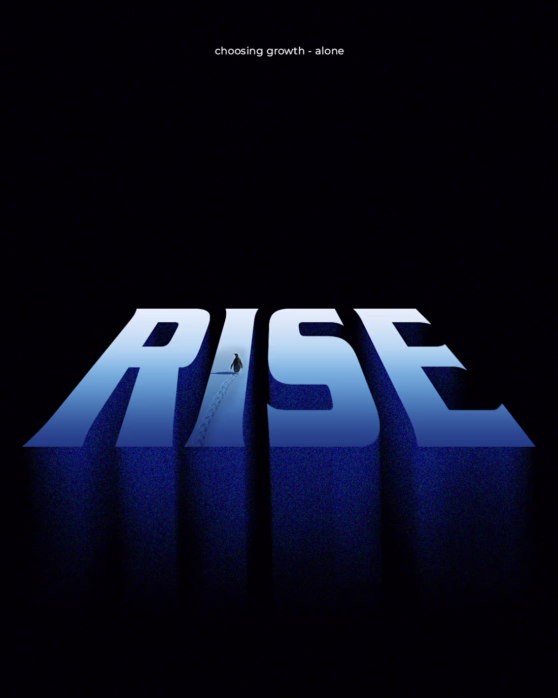 Cover image for “RISE” is a conceptual poster