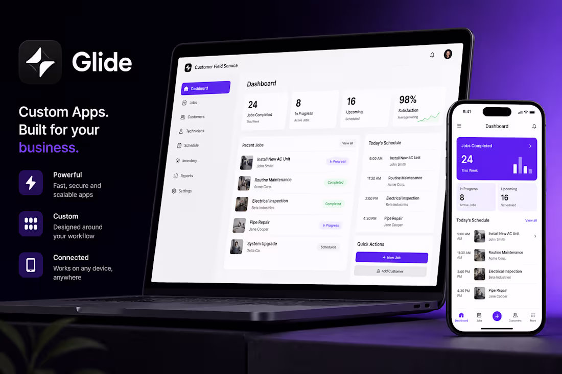 Cover image for Glide App Development