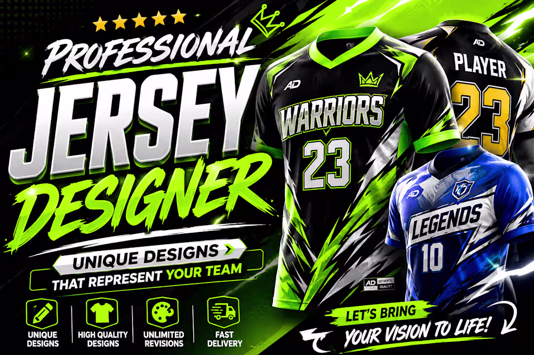 Cover image for JERSEY DISIGNER 