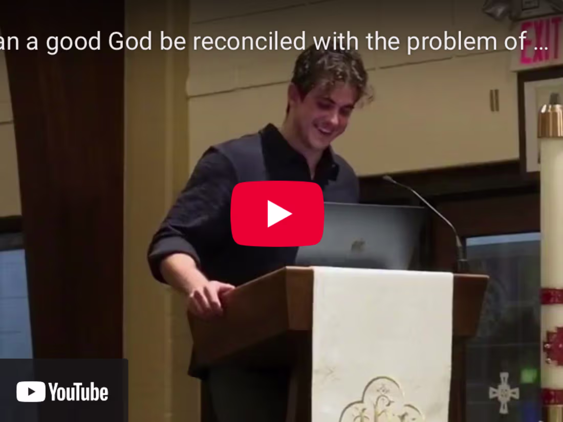 Cover image for Academic Talk: The problem of Evil and God