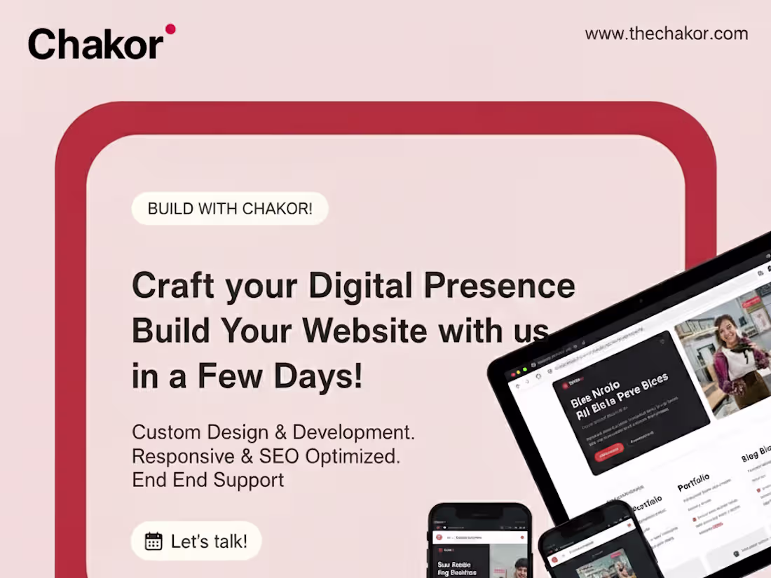Cover image for Website Design & Development