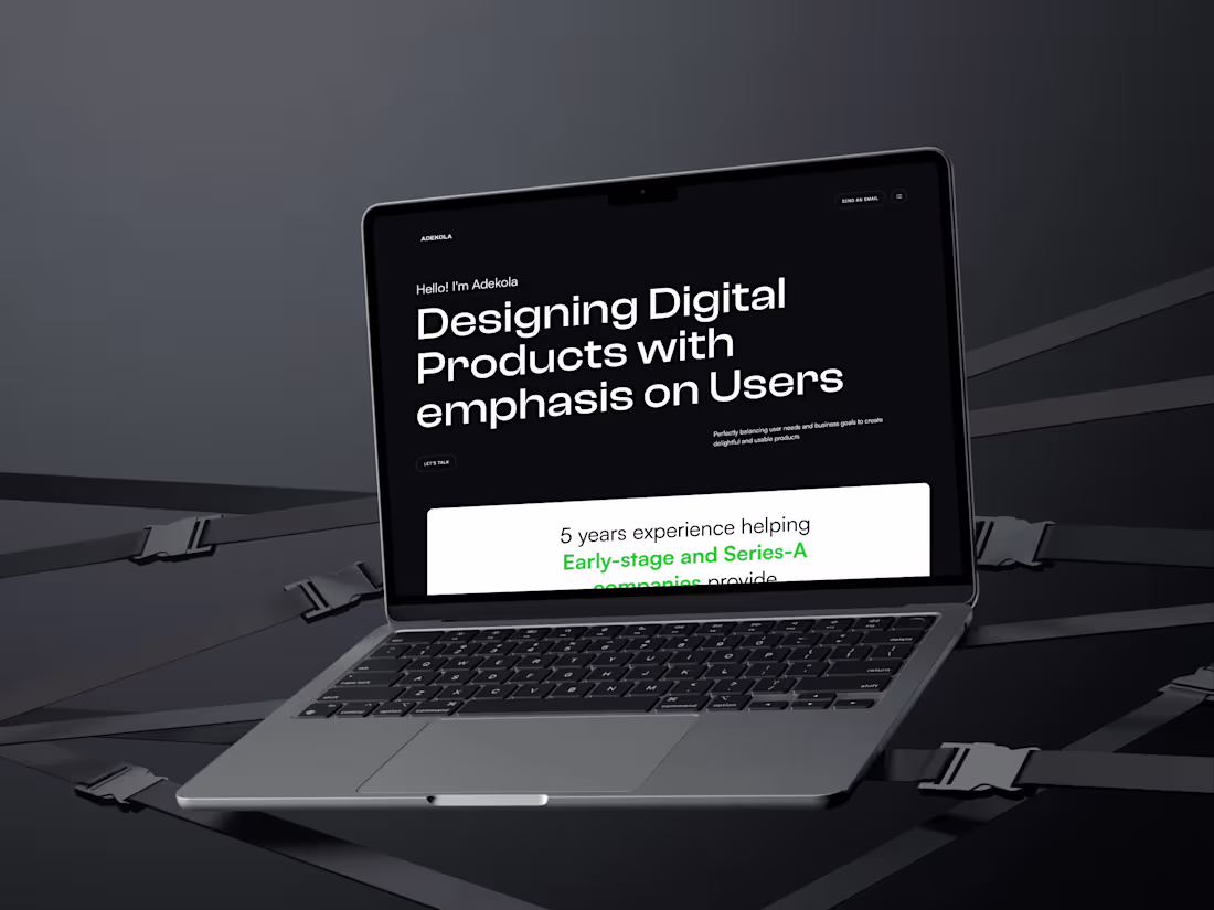 Cover image for Adekola Durodola Portfolio -  Webflow Development