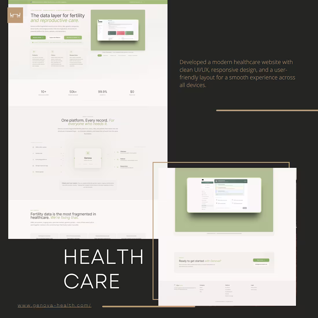 Cover image for Genova Health | Webflow |