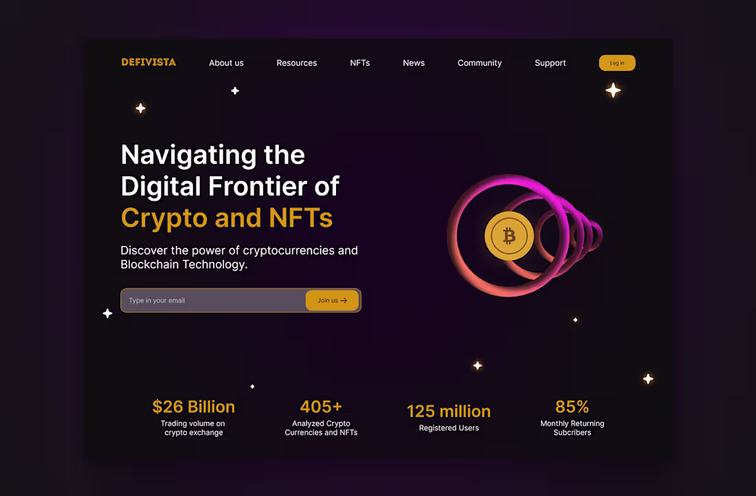 Cover image for web3 UI design :: Behance