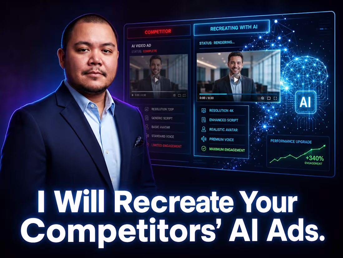 Cover image for I Will Recreate Your Competitors' AI Ads