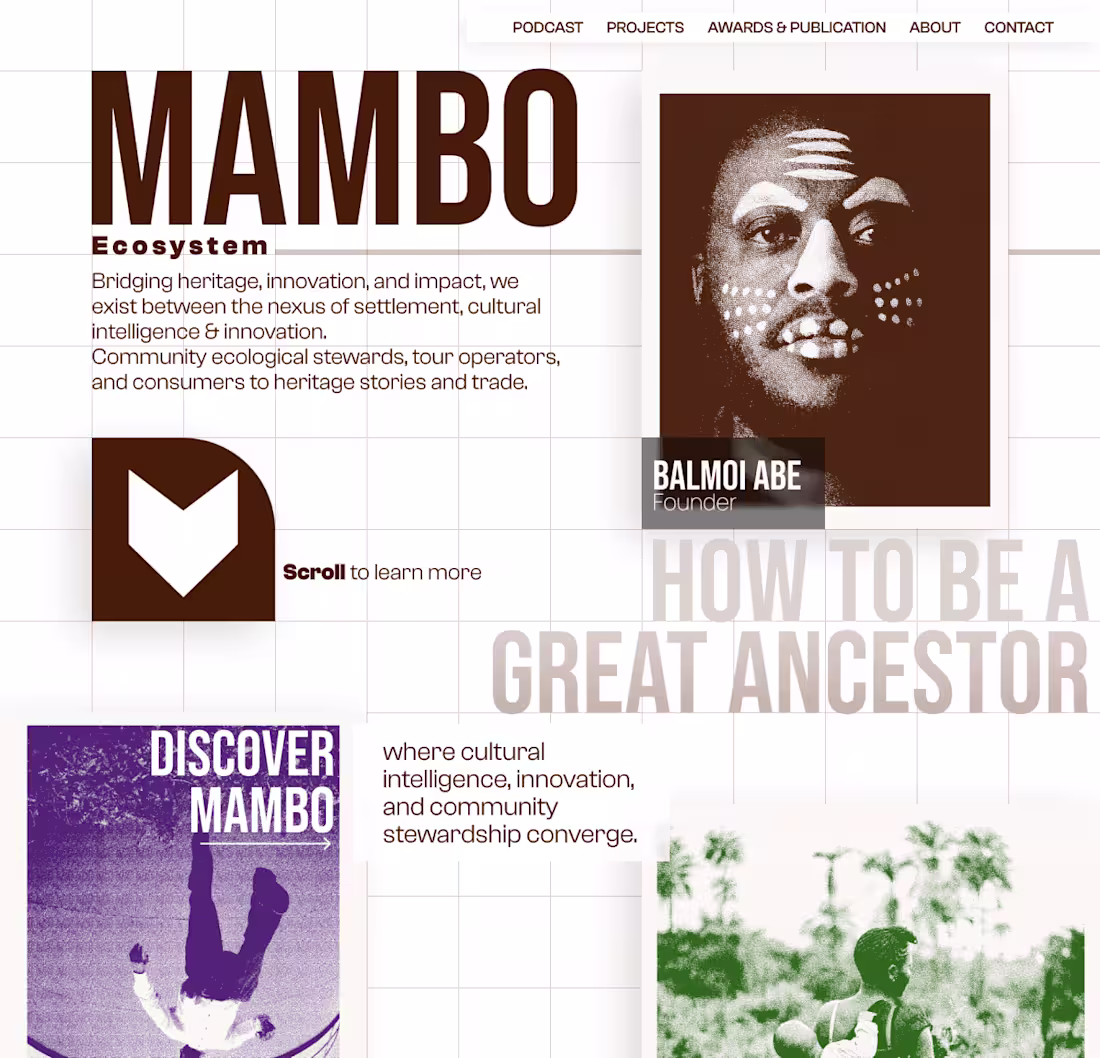 Cover image for Mambo Heritage Website
