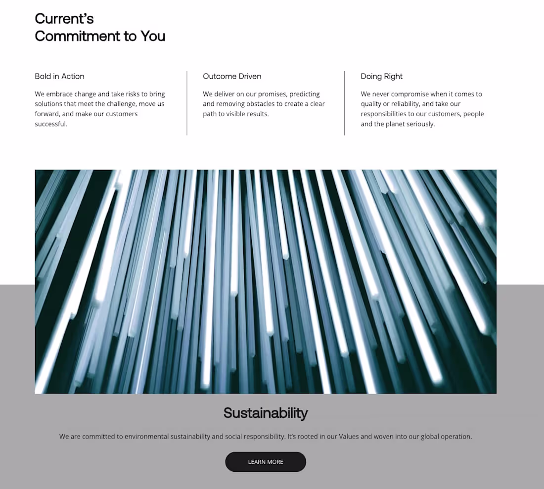 Cover image for GE Current Website and Brand Language