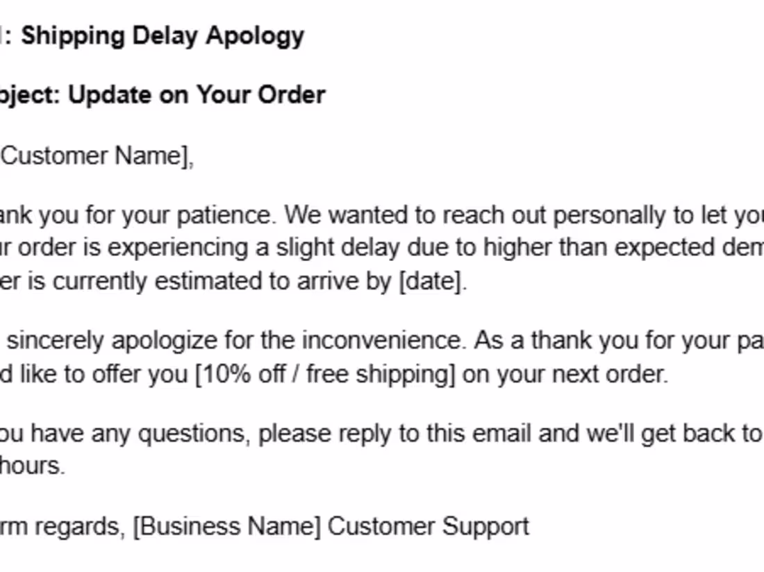 Cover image for Sample: Angry Customer De-escalation Email