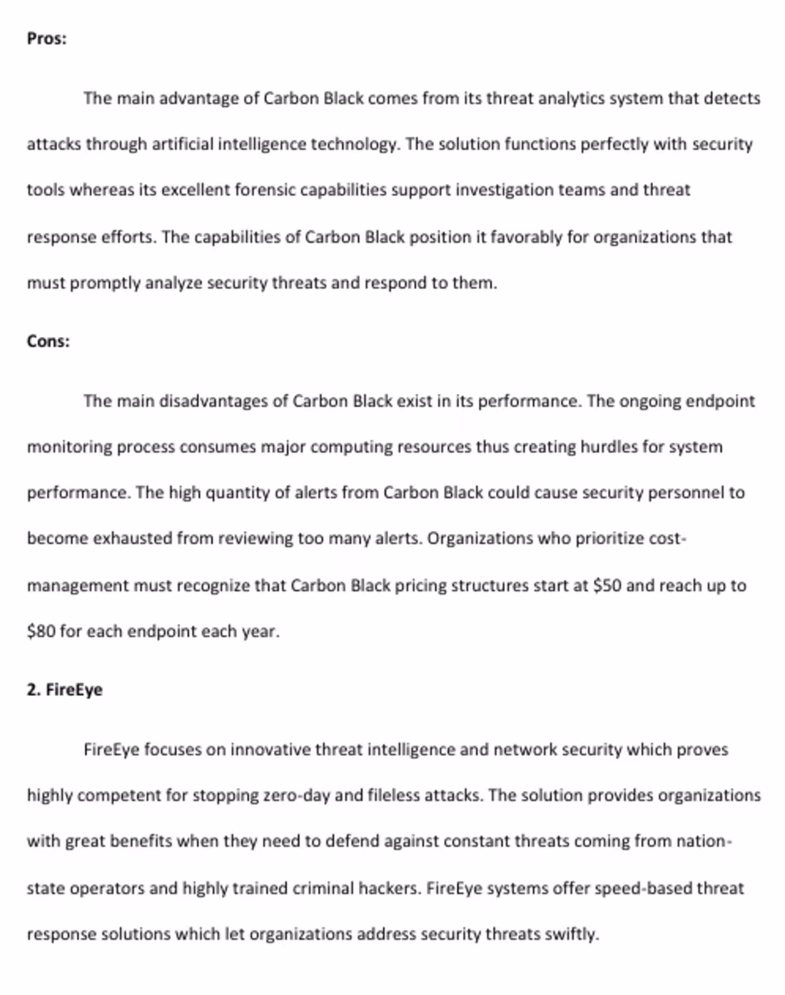 Cover image for Malware Protection Product Evaluation: Carbon