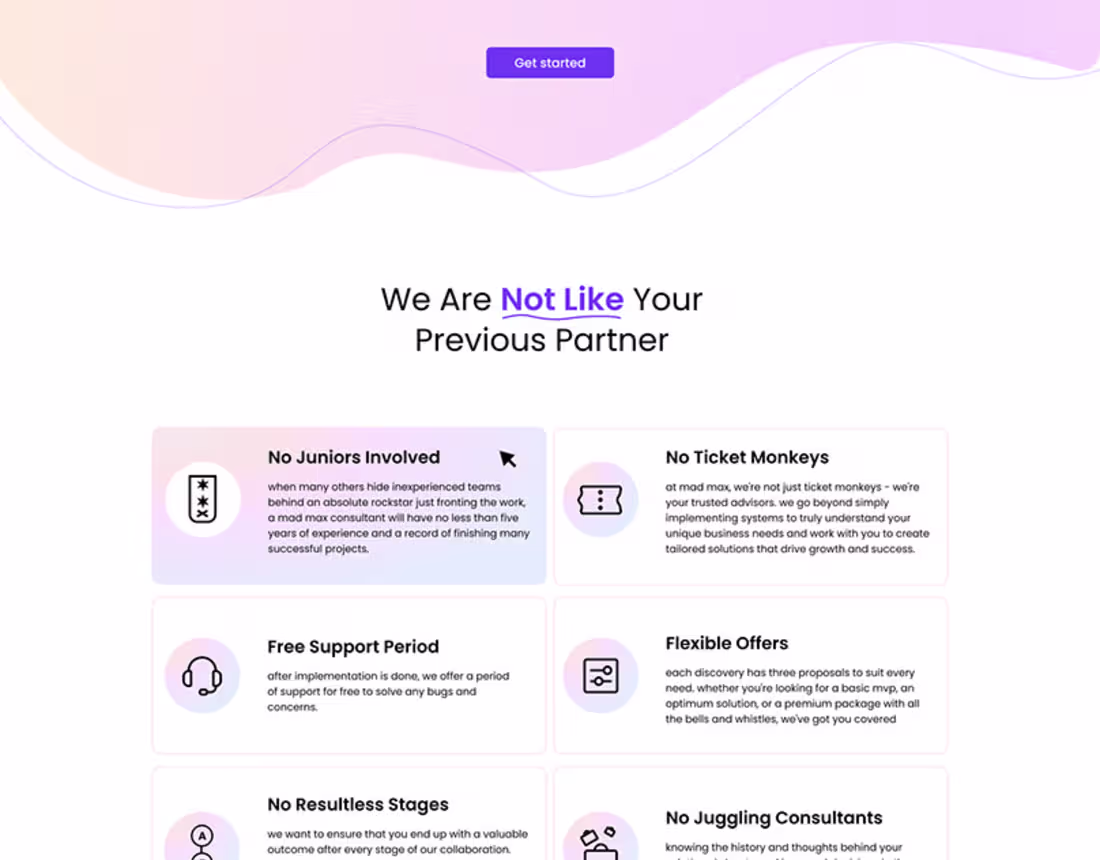 Cover image for Agency Website Design on Behance