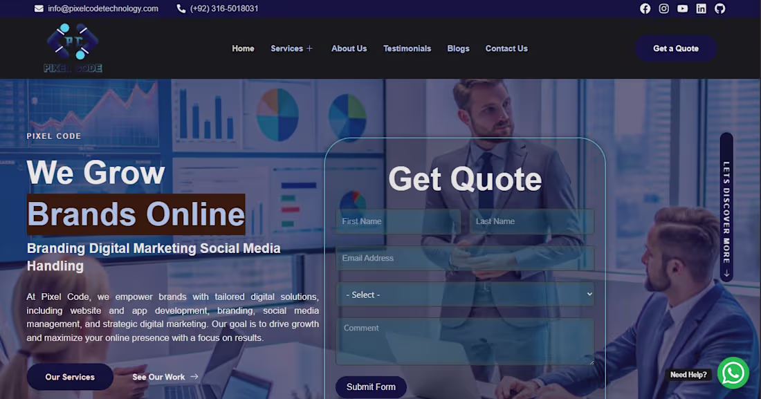 Cover image for “Developed a fast, responsive WordPress