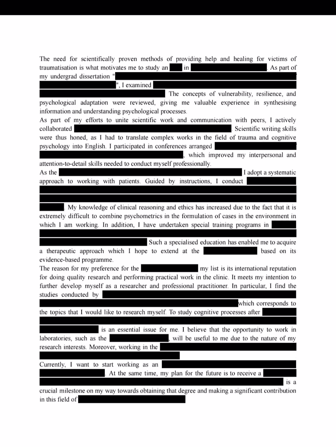 Cover image for Edited and refined this Statement