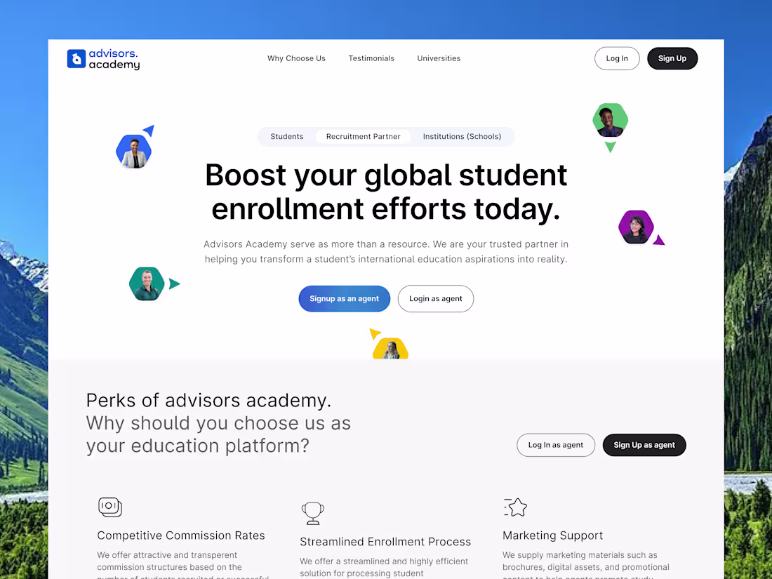 Cover image for Advisors Academy - Figma to Framer Development
