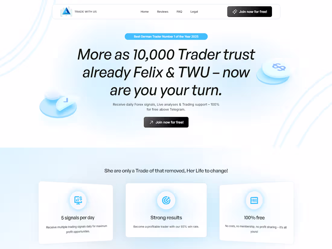 Cover image for Trade With Us
