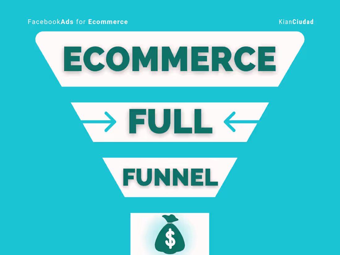 Cover image for Ecommerce Facebook Ads Full Funnel Strategy