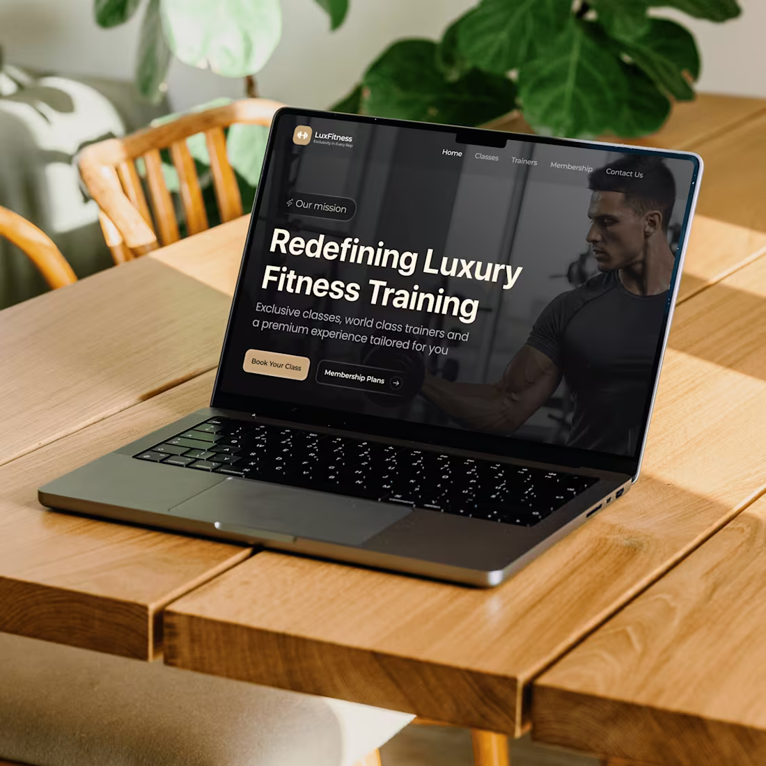 Cover image for Fitness Training Website