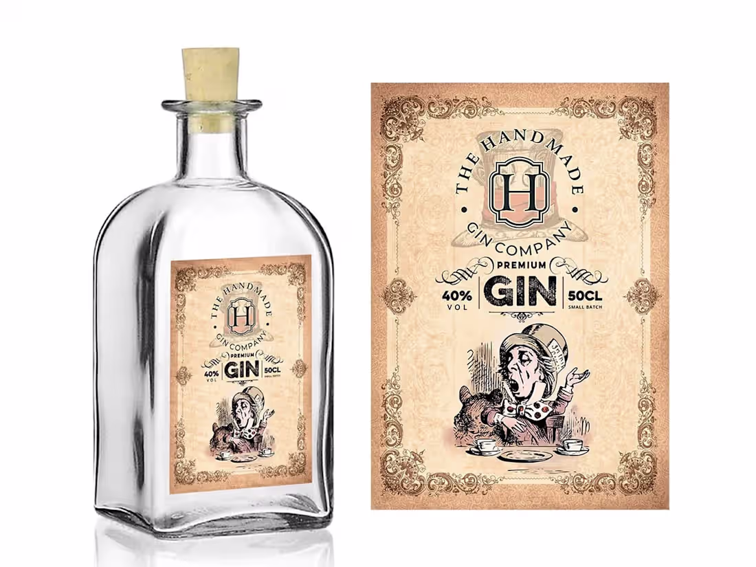 Cover image for The Handmade Gin Company Sticker